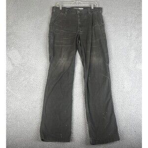 Carhartt Cargo Pants Mens 35x34 Relaxed Fit Rugged Flex Canvas Utility Workout